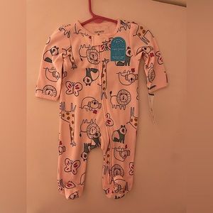 Carters 3months pajamas baby girl